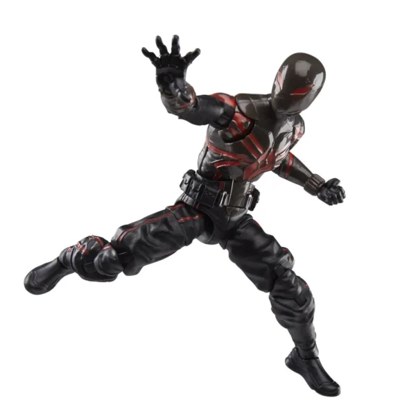 Spider-Man Marvel Legends Series Gamerverse Miles Morales Brooklyn 2099 6-Inch Action Figure - Image 4