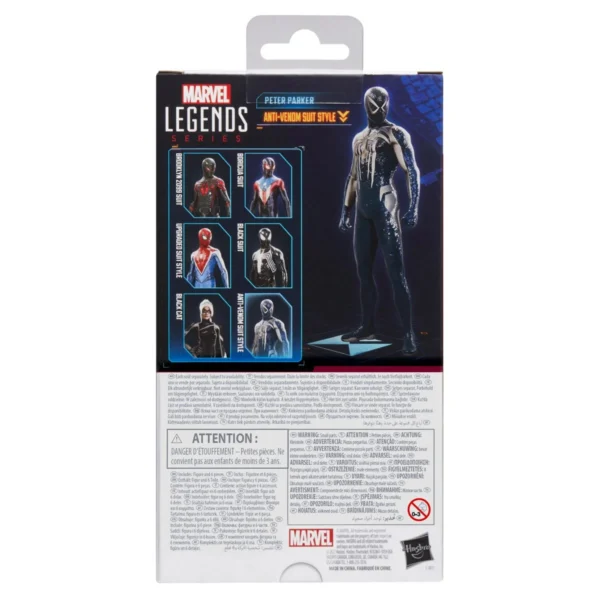 Spider-Man Marvel Legends Series Gamerverse Peter Parker Anti-Venom Suit Style 6-Inch Action Figure - Image 6