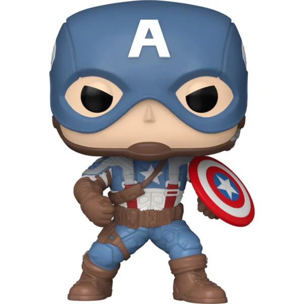 Marvel MCU Archives The Infinity Saga Captain America Funko Pop! Vinyl Figure #1476 - Image 2