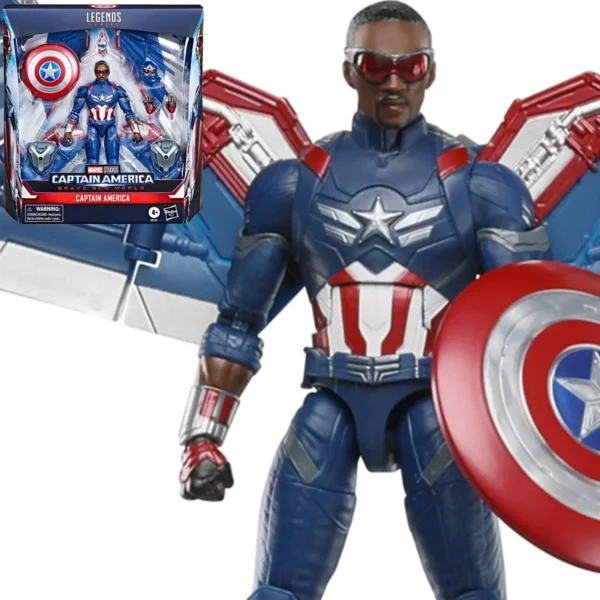 Captain America: Brave New World Captain America Deluxe 6 Inch Action Figure