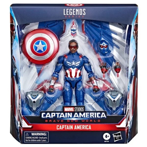 Captain America: Brave New World Captain America Deluxe 6 Inch Action Figure - Image 4