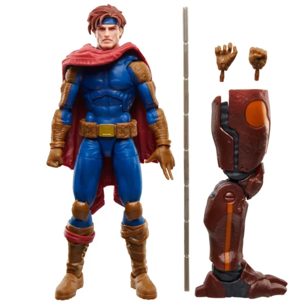 X-Men Marvel Legends Age of Apocalypse Gambit 6-Inch Action Figure - Image 3