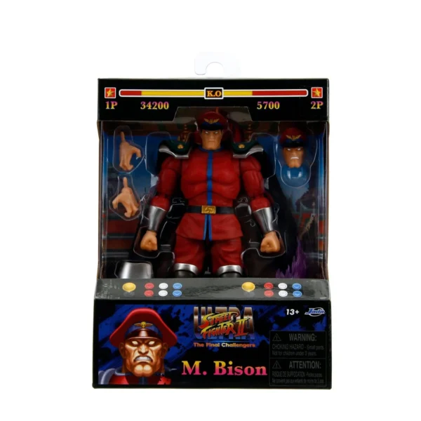 Ultra Street Fighter II M. Bison 6-Inch Scale Action Figure - Image 3