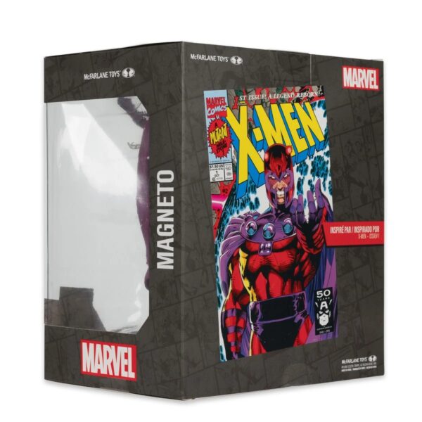 Marvel Wave 2 1:10 Scale Posed Magneto Figure with Scene - Image 4