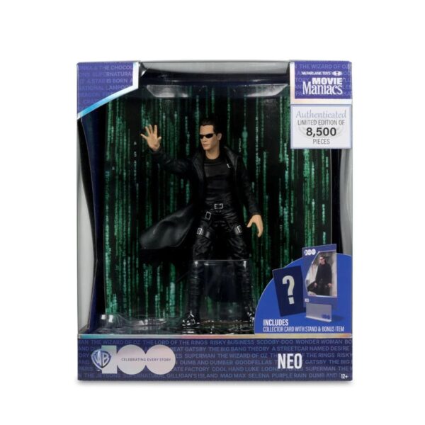 Movie Maniacs WB 100 Wave 2 6” Scale Posed Neo Matrix Figure - Image 2