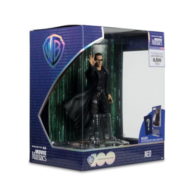 Movie Maniacs WB 100 Wave 2 6” Scale Posed Neo Matrix Figure - Image 3