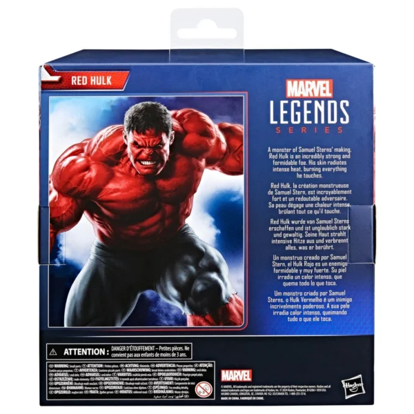 Captain America: Brave New World Red Hulk Deluxe 6 Inch Action Figure - Image 5