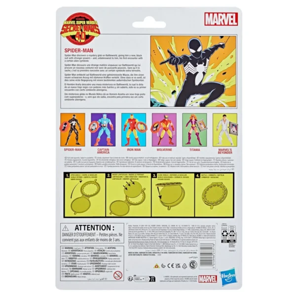 Secret Wars Marvel Legends Spider-Man 6-Inch Action Figure - Image 3