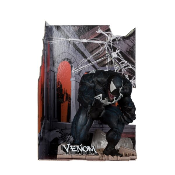 Marvel Wave 2 1:10 Scale Posed Venom Figure with Scene