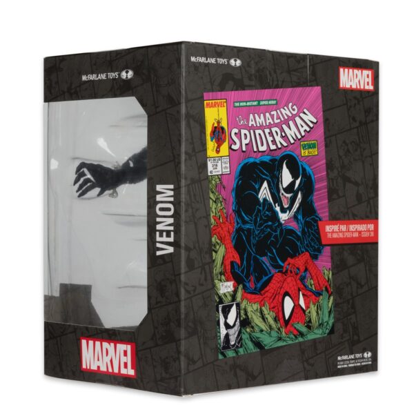 Marvel Wave 2 1:10 Scale Posed Venom Figure with Scene - Image 4