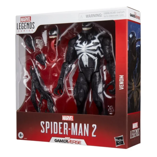 Spider-Man 2 Marvel Legends Gamerverse Venom 6-Inch Action Figure - Image 6