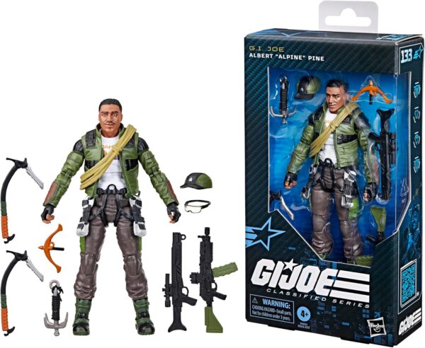 G.I. Joe Figures - 6" Classified Series - Albert "Alpine" Pine (#133)