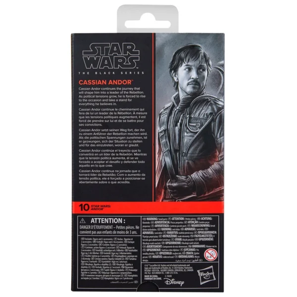 Star Wars: The Black Series Cassian Andor (Andor) 6-Inch Action Figure - Image 5