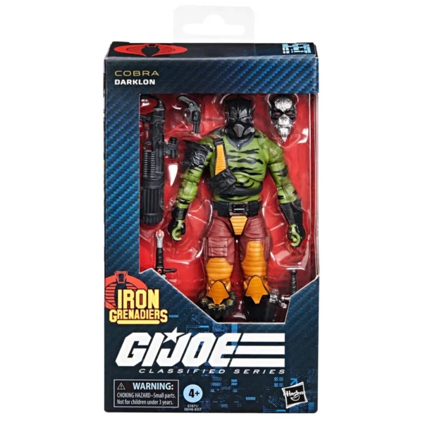 G.I. Joe Classified Series Darklon 6-Inch Action Figure - Image 2