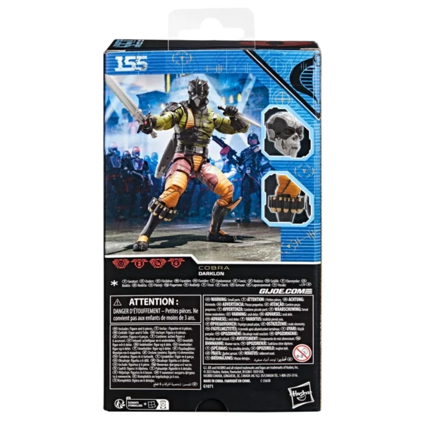 G.I. Joe Classified Series Darklon 6-Inch Action Figure - Image 3