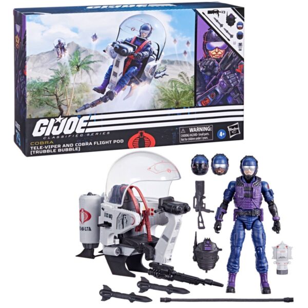 G.I. Joe Classified Series Tele-Viper & Cobra Flight Pod (Trubble Bubble) Vehicle