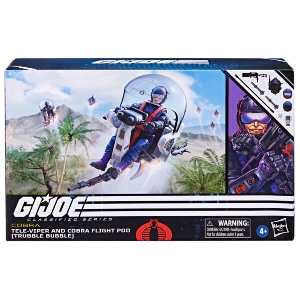 G.I. Joe Classified Series Tele-Viper & Cobra Flight Pod (Trubble Bubble) Vehicle - Image 4