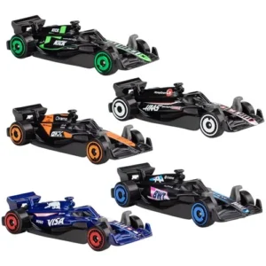 Hot Wheels Formula 1 Die-Cast Vehicles 5-Pack