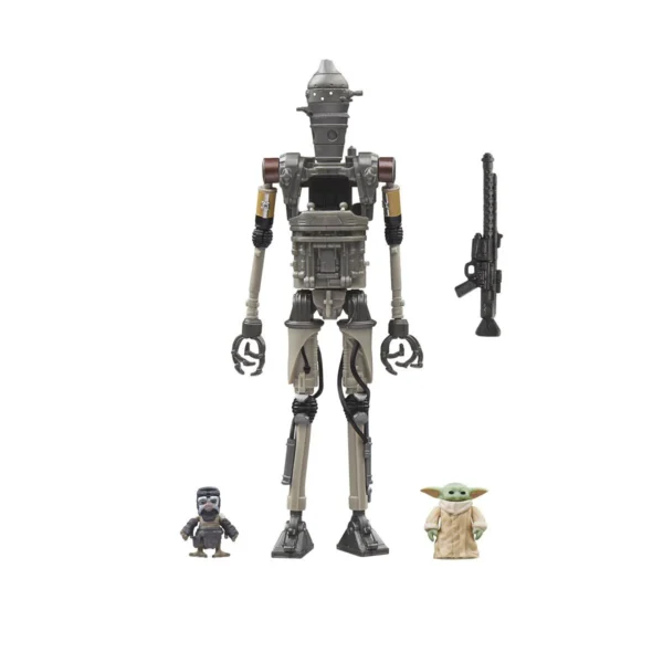 Star Wars The Vintage Collection IG-12, Grogu & Anzellan Deluxe 3 3/4-Inch Action Figures - Image 2