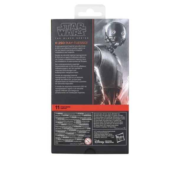 Star Wars: The Black Series K-2SO (Kay-Tuesso) (Andor) 6-Inch Action Figure - Image 5