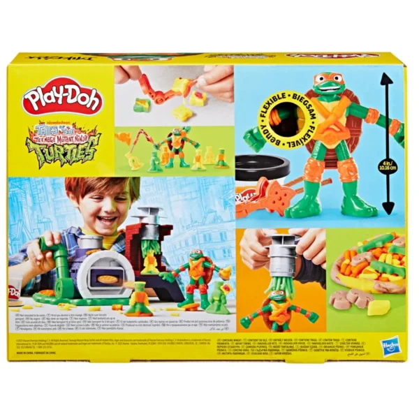 Play-Doh Teenage Mutant Ninja Turtles Slice & Blast Pizza Playset - Image 3