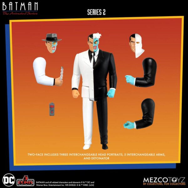 Batman: The Animated Series 5 Points Series 2 Two Face Action Figure