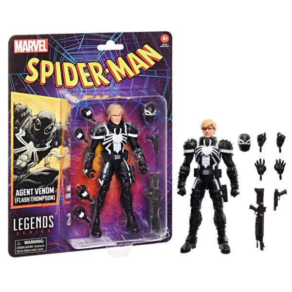 Spider-Man Marvel Legends Agent Venom Flash Thompson 6-Inch Action Figure - Image 7