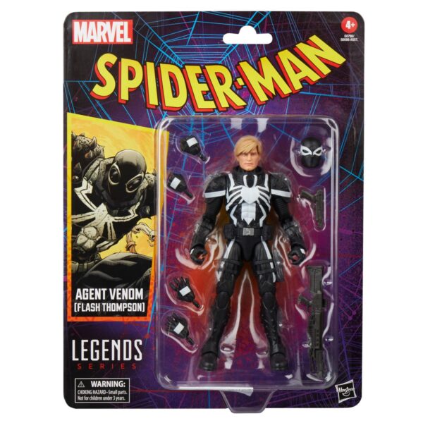 Spider-Man Marvel Legends Agent Venom Flash Thompson 6-Inch Action Figure - Image 8
