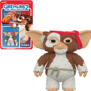 ReAction Figures - Gremlins 2: The New Batch - W02 - Gizmo (Battle Ready)