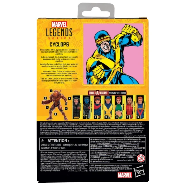 X-Men Marvel Legends X-Factor Cyclops 6-Inch Action Figure - Image 5