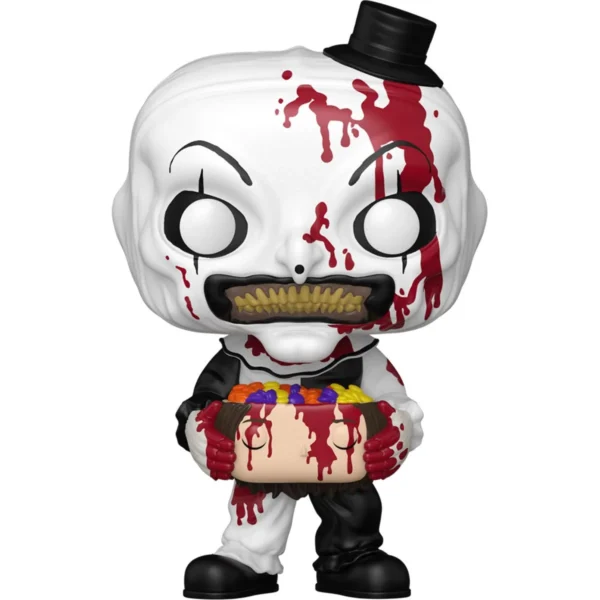 Terrifier Art the Clown with Head Funko Pop! Vinyl Figure #1796 - Image 2