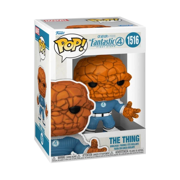 The Fantastic Four: First Steps The Thing Funko Pop! Vinyl Figure #1516: - Image 4