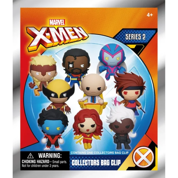 X-Men Comic Characters Series 2 3D Foam Bag Clip - Image 3