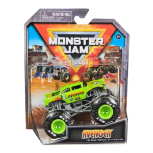 Monster Jam, Official Avenger Monster Truck, Die-Cast Vehicle, 1:64 Scale