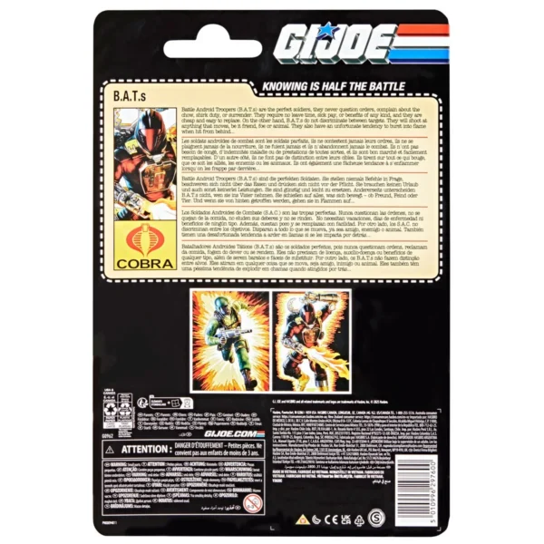 G.I. Joe Figures - 6" Classified Series - Retro Cardback - B.A.T. (Battle Android Trooper) - Image 7