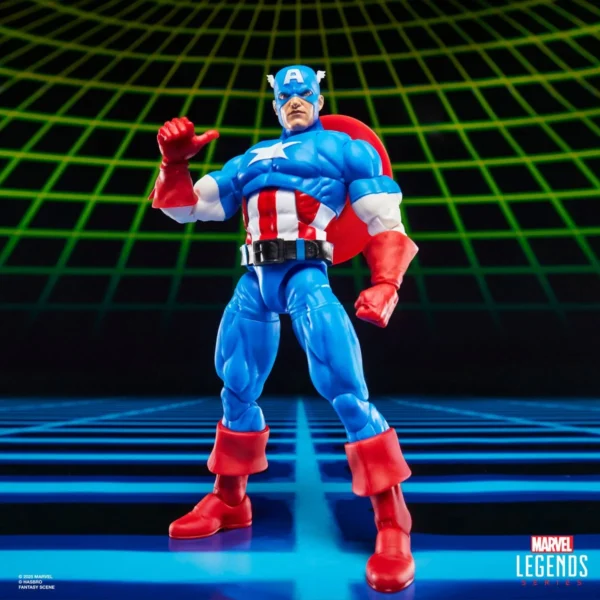 Marvel Legends Series Gamerverse Captain America vs. Venom 6-Inch Action Figures - Image 4