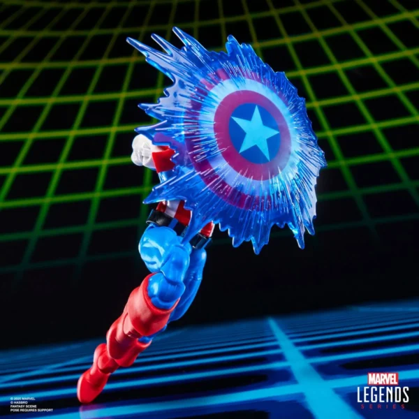 Marvel Legends Series Gamerverse Captain America vs. Venom 6-Inch Action Figures - Image 5