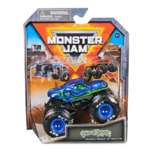 Monster Jam, Official Velociraptor Monster Truck, Die-Cast Vehicle, 1:64 Scale
