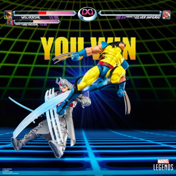 Marvel Legends Series Gamerverse Wolverine vs. Silver Samurai 6-Inch Action Figures - Image 11