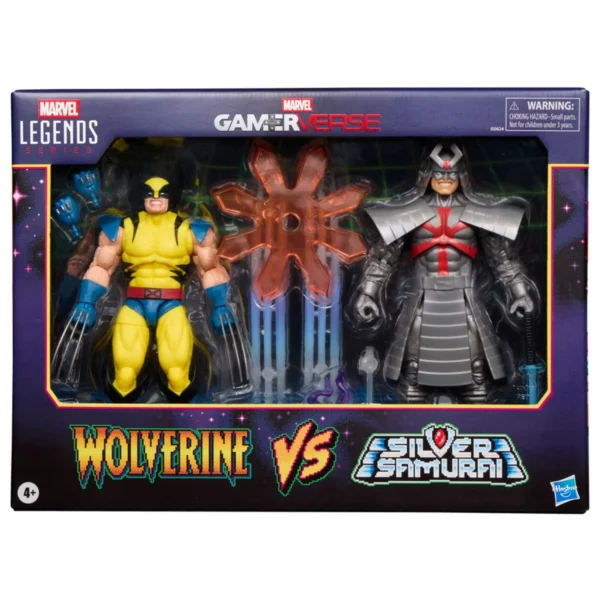 Marvel Legends Series Gamerverse Wolverine vs. Silver Samurai 6-Inch Action Figures - Image 12