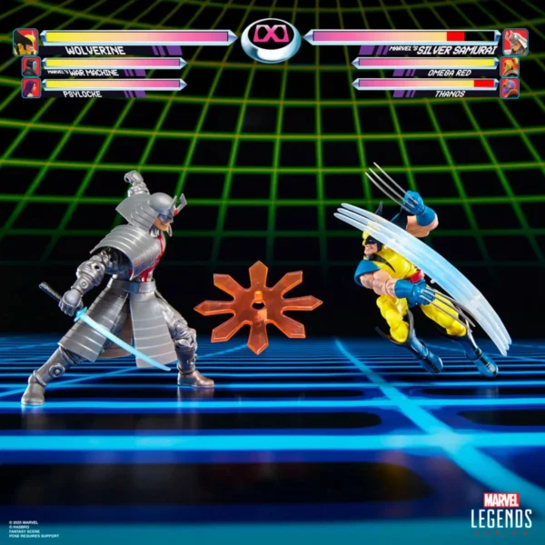 Marvel Legends Series Gamerverse Wolverine vs. Silver Samurai 6-Inch Action Figures - Image 8