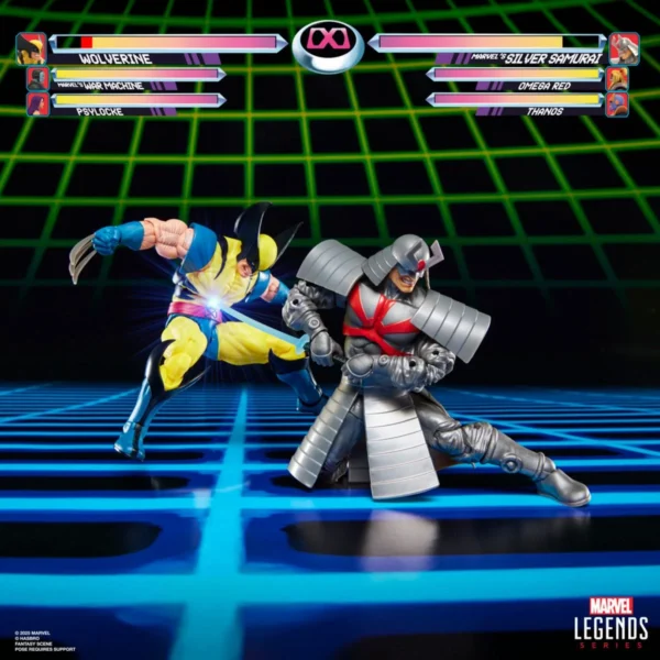 Marvel Legends Series Gamerverse Wolverine vs. Silver Samurai 6-Inch Action Figures - Image 9