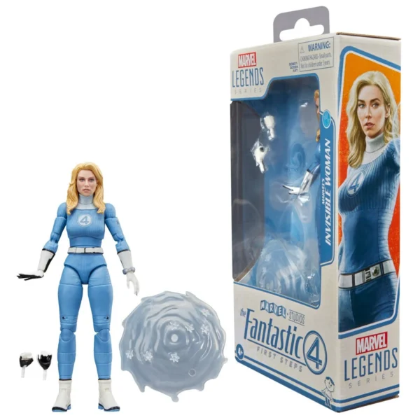 The Fantastic Four: First Steps Marvel Legends Series Invisible Woman Sue Storm 6-Inch Action Figure - Image 8