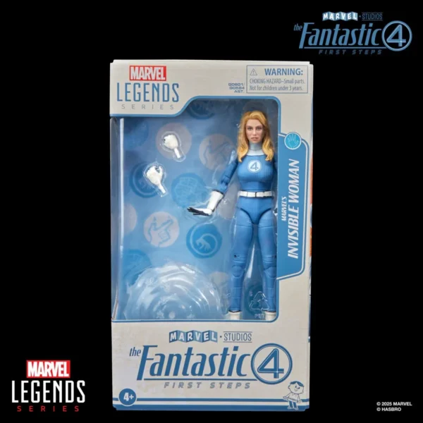 The Fantastic Four: First Steps Marvel Legends Series Invisible Woman Sue Storm 6-Inch Action Figure - Image 9