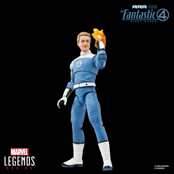 The Fantastic Four: First Steps Marvel Legends Series Johnny Storm 6-Inch Action Figure - Image 3