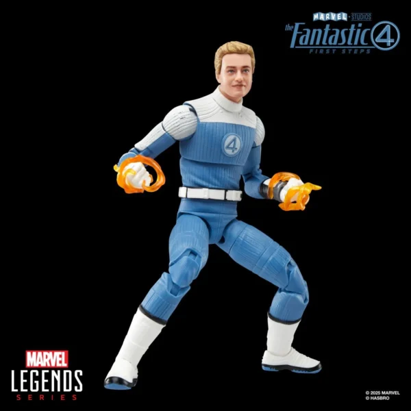 The Fantastic Four: First Steps Marvel Legends Series Johnny Storm 6-Inch Action Figure - Image 4