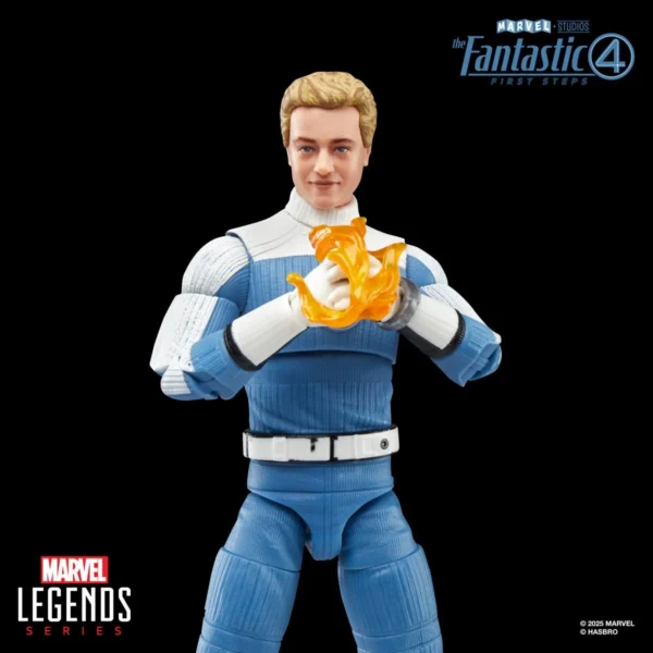 The Fantastic Four: First Steps Marvel Legends Series Johnny Storm 6-Inch Action Figure - Image 7