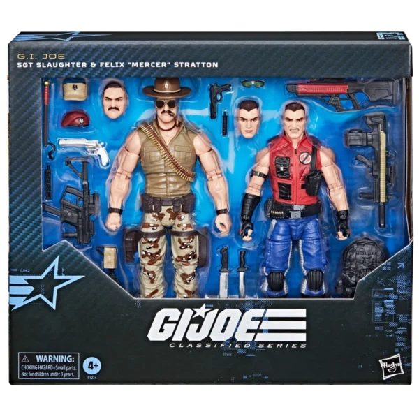 G.I. Joe Classified Series #173 Sgt Slaughter & Felix Mercer Stratton 6-Inch Action Figures 2-Pack - Image 9