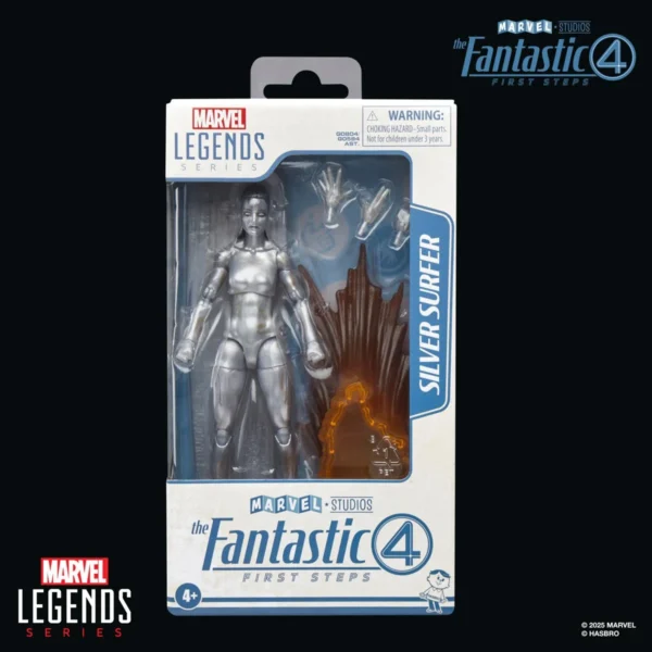 The Fantastic Four: First Steps Marvel Legends Series Silver Surfer 6-Inch Action Figure - Image 10