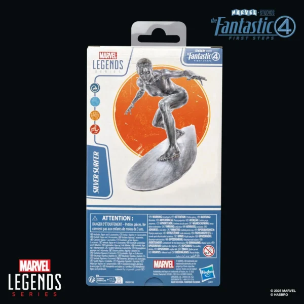 The Fantastic Four: First Steps Marvel Legends Series Silver Surfer 6-Inch Action Figure - Image 11